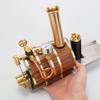 Steam Boiler Model Kit, 200ml Brass Butane Gas Fired Steam Boiler with Pressure Gauge, Water Level Gauge & Automatic Regulator for Single/Double/Triple-Cylinder Steam Engines & Model Ships view 4