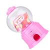 Semme Portable Machine Dispenser for Kids ABS Plastic Kindergarten Educational Savings Pot for Small Snacks (Roseate) view 2