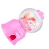 Semme Portable Machine Dispenser for Kids ABS Plastic Kindergarten Educational Savings Pot for Small Snacks (Roseate) view 3