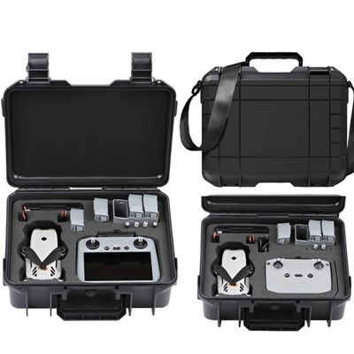 Lito X1/Lito 1 Case, Waterproof Hard Carrying Case for DJI Lito X1/Lito 1 Fly More Combo Accessories, Fit for DJI RC 2/RC-N3 Remote Controller, Charging Hub, Batteries and Accessories (Black)