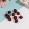 10Pcs Table Game Dice D10 Multi-Faceted Acrylic Party Favor Board Lovers Kit view 2