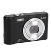 48MP Digital Camera with 2.7K Video, 2.4 Inch IPS Screen, 8X Digital Zoom Autofocus Portable Camera for Kids and Students, Built - in Fill Light, Supports 128GB SD Card (Black) view 4