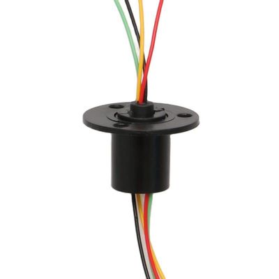 2/4/6/8/12/18 Channel Micro Rotate Slip Ring 2A Diameter 12.5mm for RC Excavator Model DIY PTZ Gimbal Electric Collector Rings(Dia.12.5mm 4CH 2A)