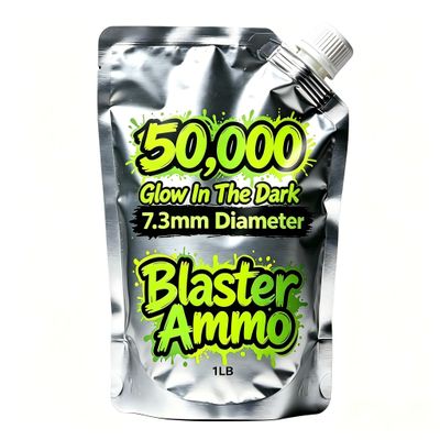 EMERBU Glow in The Dark Ammo for Gel Splat Blaster(50,000) Non-Toxic for Ages 15+