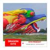 15m / 30m Flying Dragon Soft Kite Pendant, Large Huge Inflatable Line Laundry Random Color Easy to Fly(15m) view 2