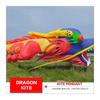 15m / 30m Flying Dragon Soft Kite Pendant, Large Huge Inflatable Line Laundry Random Color Easy to Fly(15m) view 3