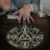 Constellations Astrology Pendulums Mat Tarots Rubber Tablecloth Desk Decoration Card Pad Pendulums Ceremony Mat Rubber Tablecloth view 2