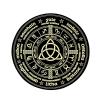 Constellations Astrology Pendulums Mat Tarots Rubber Tablecloth Desk Decoration Card Pad Pendulums Ceremony Mat Rubber Tablecloth view 3