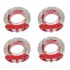 RC Cars Spare Parts Compatible with Wltoys K969 K989 for MINI-Q for MINI-Z for MINI-D 1/28 RC Drift for Touring Car Parts 4Pcs Metal Brake Caliper Disc view 1