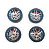 RC Cars Spare Parts Compatible with Wltoys K969 K989 for MINI-Q for MINI-Z for MINI-D 1/28 RC Drift for Touring Car Parts 4Pcs Metal Brake Caliper Disc view 2