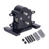 Rc Accessories for LCG Cheater Rigs for SCX10 PRO for Capra 1/10 RC Crawler Parts CNC Aluminum Dual Transmission Overdrive Gearbox Installable 2 Motors(Black) view 1