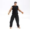 1/12 Scale Workwear Jacket Set for 6" Body Action Figure, Action Doll Clothes for Action FiguresNo Figure Black view 4