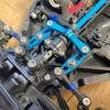 RC Cars Models for Tamiya TT02 TT02T 1/10 3Pcs Steering Link Rod Servo Rod RC Upgrades Parts Spare Accessories view 3