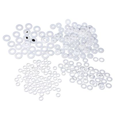 10PCS PTFE Gasket Inner Diameter 12 MM Thickness 2 3MM Resistant Flange Gasket(12x22x2 10PCS)