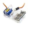1PC SG90 MicroServo Mount Bracket Mount Kit for SG90 Standard Servo Car Boats Clear Mounting Bracket view 3