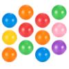 Replacement Balls, Compatible with VTech, 12 Pieces 1.57 Inch Thick Multi Colored Plastic, Soft, Keeps its Shape, Air Filled Ocean Balls, Sturdy and Dependable, Easy to Clean view 1