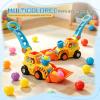 Replacement Balls, Compatible with VTech, 12 Pieces 1.57 Inch Thick Multi Colored Plastic, Soft, Keeps its Shape, Air Filled Ocean Balls, Sturdy and Dependable, Easy to Clean view 3