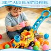 Replacement Balls, Compatible with VTech, 12 Pieces 1.57 Inch Thick Multi Colored Plastic, Soft, Keeps its Shape, Air Filled Ocean Balls, Sturdy and Dependable, Easy to Clean view 4
