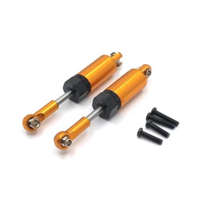 RC Car Accessories for WLtoys A949 A959 A969 A979 K929 1/18 RC Car Parts Metal Upgrade Hydraulic Shock Absorber Remote Control Car Accessories(Yellow)