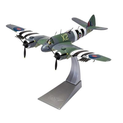 ALHROEUO Miniature Scale 172 for AA28603 Beaufighter Heavy Fighter Model Normandy Alloy Finished Aircraft Flying Toy Game Kits