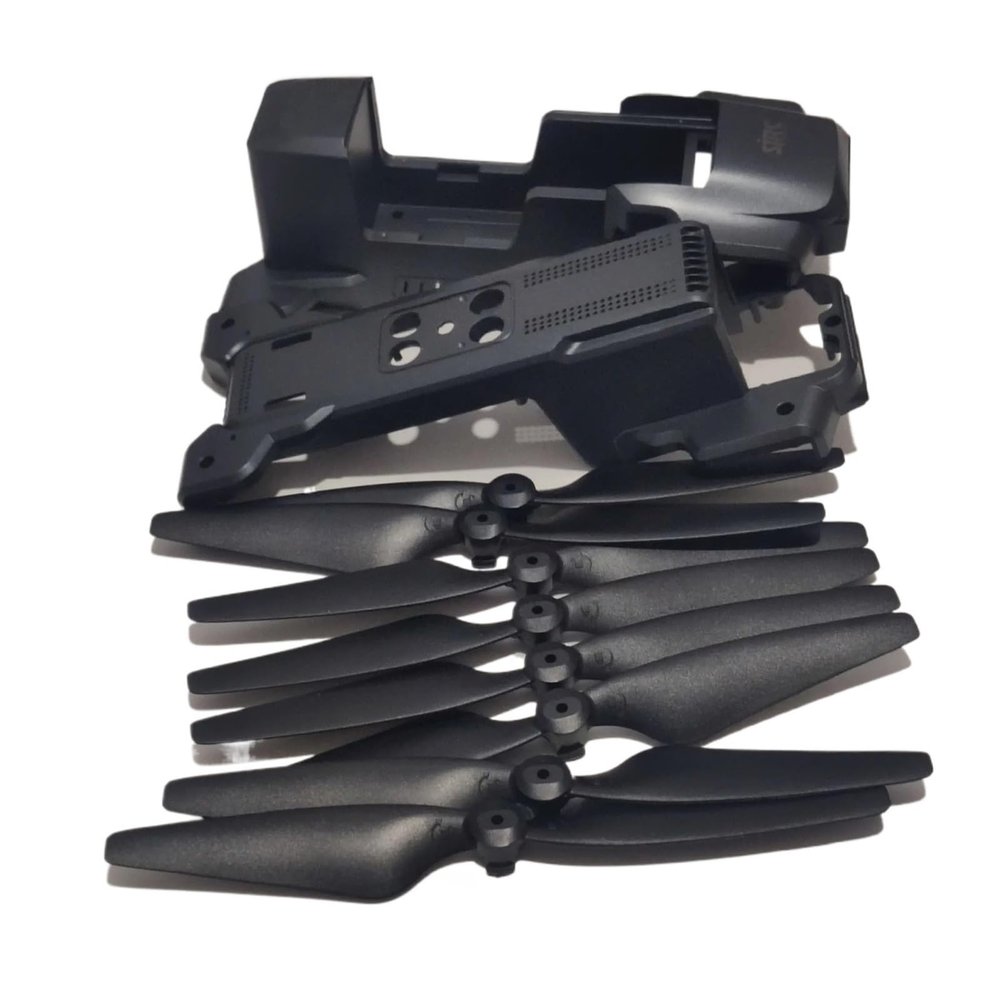 F22/F22S RC Drone Spare Parts Upper and Lower Covers Fuselage Shell Kit + CW CCW Propeller piece Accessories 8 Pieces for with F22 F22S