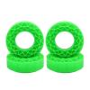 RC Car Accessories for Traxxas for Trx4 for Axial for Scx10 for Capra Tf2 Gen8 1/10 4pcs Wheel Tires Silica Gel Rubber Insert Foam Rc Crawler Car(Green) view 1