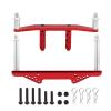 RC Car Replacement for Traxxas for Slash 2WD for Rustler for Stampede for VXL 1/10 Metal Front and Rear Body Mounts with Struts RC Car Upgrade Parts(Red) view 1