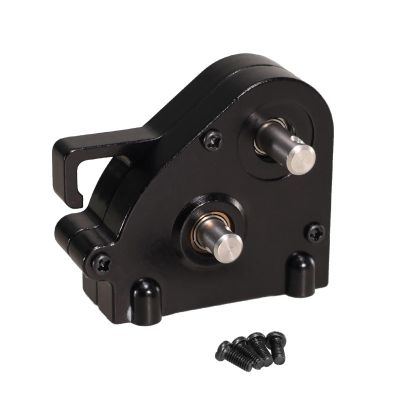 RC car Components Compatible with Mn128 Mn86 G500 1/12 Remote Control Crawler Car Upgrade Accessories Medium Wave Box Assembly Metal(Black)