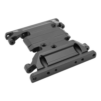 RC Modifications Spare Compatible with Axial for SCX10 II 90046 RC Crawler Car Upgrade Parts for Racing Gearbox Bottom Base Mount Middle Skid Plate