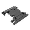 RC Modifications Spare Compatible with Axial for SCX10 II 90046 RC Crawler Car Upgrade Parts for Racing Gearbox Bottom Base Mount Middle Skid Plate view 2