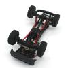 RC Car Parts for FMS for FCX18 for LC80 1/18 Metal Lower Links Remote Control Car Tracked Vehicles Parts and Accessories Upgrades Replacements(Silver) view 2