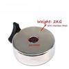 2kg Stainless Steel Heavy Hammer Inner Hole 20.5MM Astronomical Telescope Accessories Mount Astronomical Telescope Part view 2
