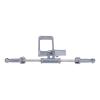 SKDUBRW RC Car Assortment for VP VS4-10 1/10 RC Crawler Car Portal Axle Aluminum Alloy Bta Servo Mount Scale Hydraulic Steering Link Upgrade Kit(Gray) view 1