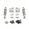 RC Modifications Spare for MN82 LC79 1/12 RC Car Metal Rear Axle Shock Absorber and Fixed for Seat Mount Bracket Set Upgrade Parts Accessories(Silver) view 1