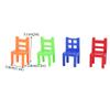 Blaihild 18PCS Balancing Toys, Lightweight Plastic Mini Chairs, Educational Stacking Game Set for Kids and Adults, Multicolor Stacking Toy for Indoor Play view 3
