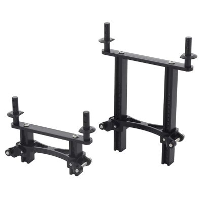 RC Spare Part Compatible with Traxxas for Trx4 1/10 RC Car Upgrade Parts Spare Replacement Accessories Aluminum Alloy Stealth Shell Mount(Black)