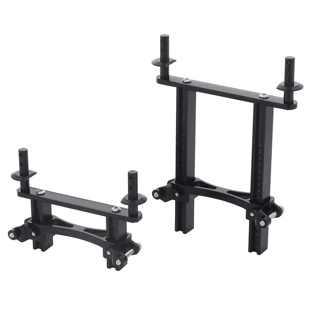RC Spare Part Compatible with Traxxas for Trx4 1/10 RC Car Upgrade Parts Spare Replacement Accessories Aluminum Alloy Stealth Shell Mount(Black)