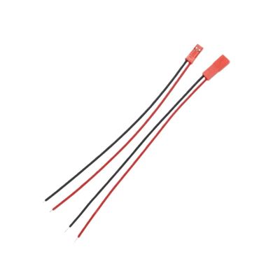 20pcs 24 AWG Plug Connector 2-pin Male Female Cable Suitable for L*/ED Light Strip Remote Control Toy Batter(10 Pairs JST-M-F-Red)