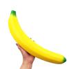 18" Banana Squishy Toy, 2026 New Jumbo Banana Squishy, Big Fruit Squishies Squeeze Fidget Toys for Office Home, for Anxiety Stress Party Favors (#2) view 1