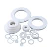 2PCS PTFE Gasket PTFE Flat Gasket PTFE Sealing Ring Thickness 1.25mm 1.5mm Resistance(85x80x1.5) view 2