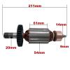 AC 220V 240V 3612 3612B 3612C Armature Rotor Wood Router Spare Parts Wood Router 518707-9 518708-7(3612C) view 2