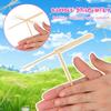 20Pcs Bamboo Dragonfly Flying Helicopter Toys, Hand Rub Propellers for Kids Outdoor Fun, Party Favors, School Rewards, Yard Activities view 2