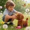 Oxxggkao Easy to Use Electronic Dog Pet Toy with Responsive Actions Lightweight Portable Design Ideal for Travel Home or Travel Companion view 3