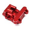 Aluminum Front Gearbox Cover for ARRMA 1/16 Mini Kraton, RC Car Upgrade Parts, Black (Red Front Gearbox Covers) view 2