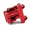 Aluminum Front Gearbox Cover for ARRMA 1/16 Mini Kraton, RC Car Upgrade Parts, Black (Red Front Gearbox Covers) view 4