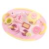 Kids Tea Party, Wooden Playset, 3.15 Inches Strong Gear with Imaginative Build, Supplies Adults Professionals, Compact Accessory for Home, Ideal Accessories for Holidays, New Years, and Thanksgiving view 1