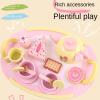 Kids Tea Party, Wooden Playset, 3.15 Inches Strong Gear with Imaginative Build, Supplies Adults Professionals, Compact Accessory for Home, Ideal Accessories for Holidays, New Years, and Thanksgiving view 4