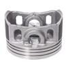 62 Mm Piston 13 Mm Pin Ring Set Kit Assembly Compatible with CG150 CGH150 ZJ150 Irbis GS150 150cc Motorcycle view 3
