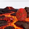 3D Printing Cute Cute Lava Dragon + Egg Model Plastic Ornament Desktop Decoration Sculpture Ornaments Festival Gifts view 2