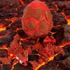 3D Printing Cute Cute Lava Dragon + Egg Model Plastic Ornament Desktop Decoration Sculpture Ornaments Festival Gifts view 4